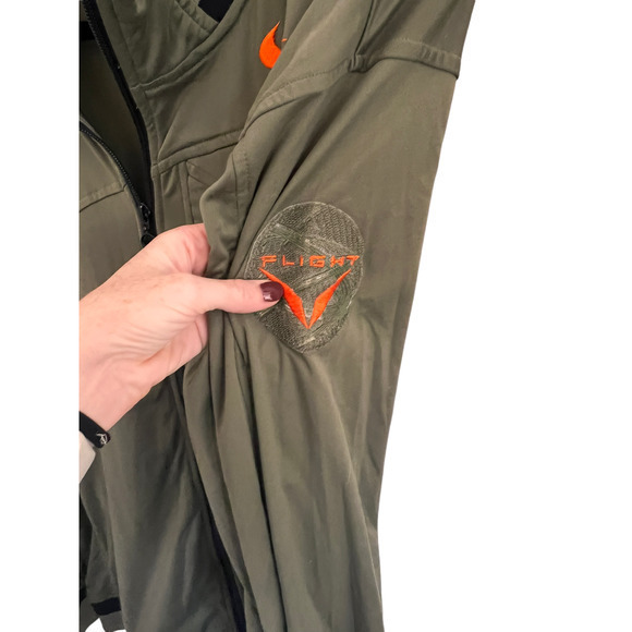 Nike Flight Bomber Style Zip Up Sweatshirt - Picture 2 of 5
